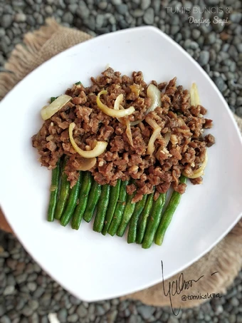 Cara Simple Membuat Resep  Tumis Buncis &amp; Daging Sapi yang Lezat, Bisa Manjain Lidah