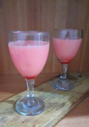 Foto resep Strawberry Yakult