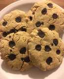 Cookies con chocolate sin tacc con stevia