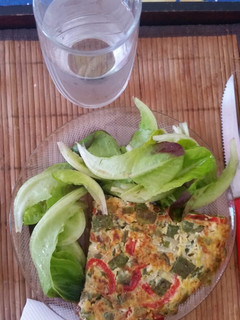 Una foto de Tortilla de zapallitos