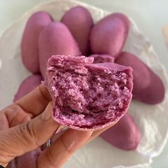 A picture of Purple Sweet Potato Soft Bun.