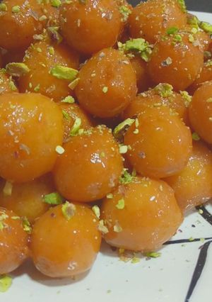 صورة لوصفة لقيمات