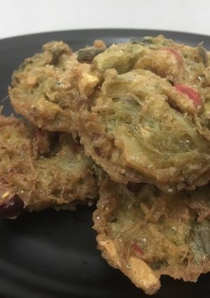 Foto resep Bakwan KW teri nasi { Diet Keto / DEBM }