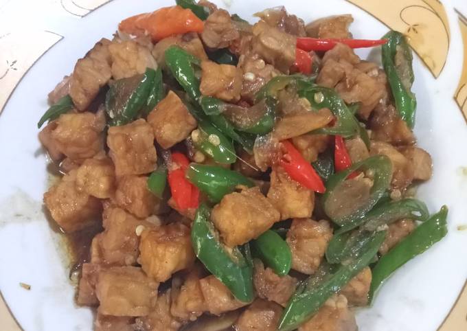 Cara bikin Orek tempe basah Cara bikin Orek tempe basah