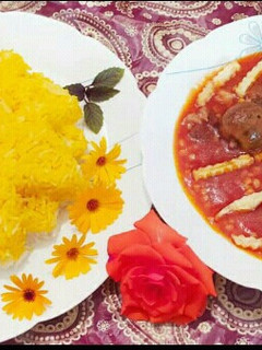 عکسی از دستور خورشت قیمه 😋😋