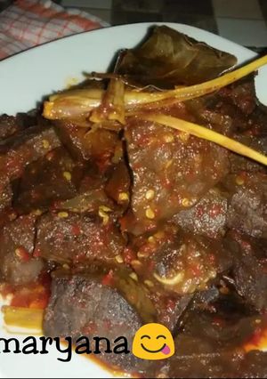Foto resep Paru pedas manis