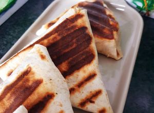 Une photo de Tacos boeuf fromage 😋