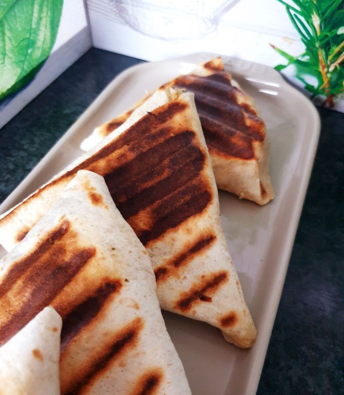Une photo de Tacos boeuf fromage 😋