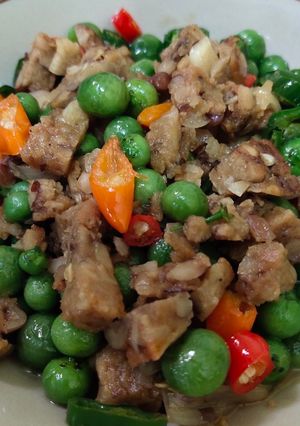 Foto resep Tumis Leunca oncom