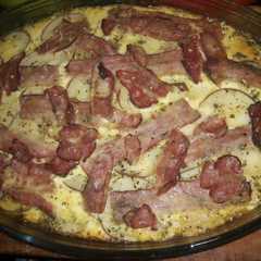 Una foto de Lasagna de papa
