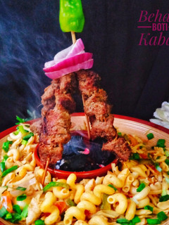 A picture of Behari Boti Kababs.
