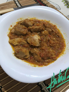 Una foto de Pollo en salsa estilo Déborah