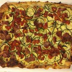 Torta rustica zucchine e speck-レシピのメイン写真
