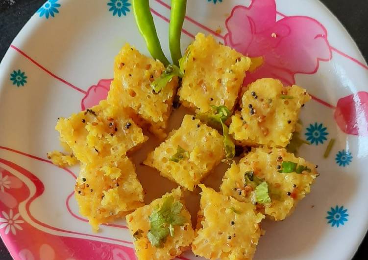 Recipe of Perfect Khaman dhokla