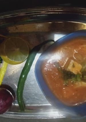 मटर पनीर सब्जी(matar paneer recipe in hindi) रेसिपी मुख्य फोटो