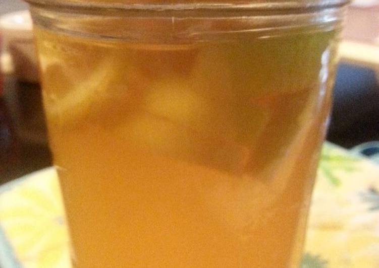 Recipe of Homemade Sweet Lemon Honey &amp; Thyme Cough Syrup