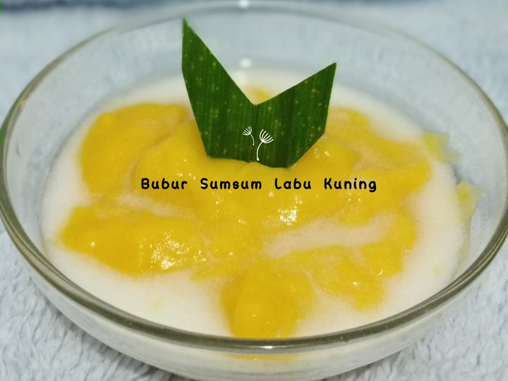 Bagaimana Menyiapkan Bubur Sumsum Labu Kuning, Sempurna