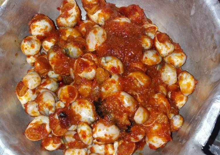 Rahasia Membuat Siput Laut Bumbu Merah Yang Enak