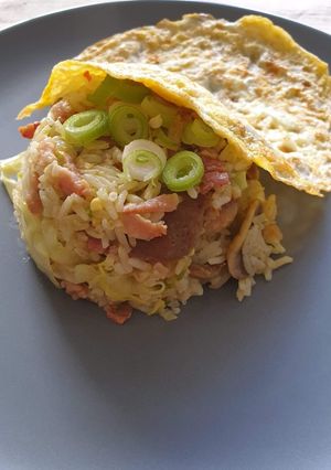 Foto resep Nasi goreng cabe ijo