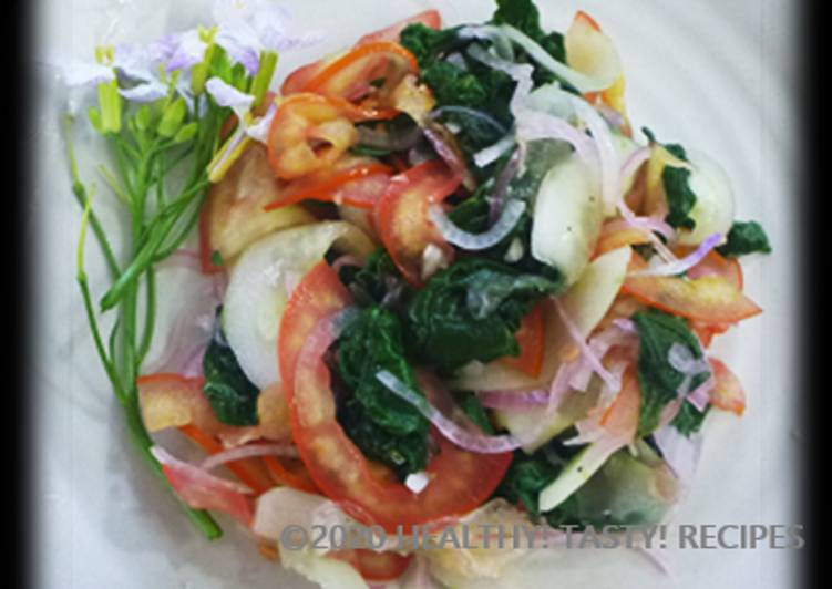 Steps to Prepare Speedy Fresh Kale Salad