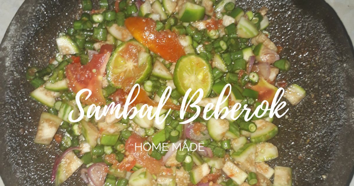 Resep Sambal Beberok Khas Lombok oleh Gevi Yoma Arlini - Cookpad