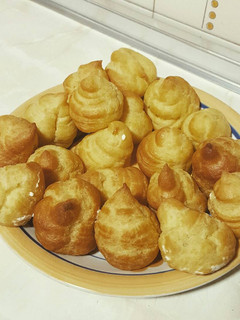 Una foto de Profiteroles