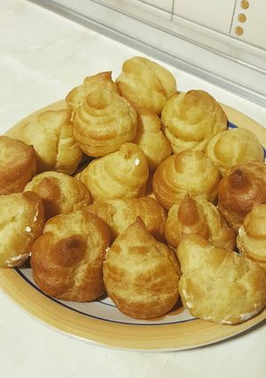 Una foto de Profiteroles