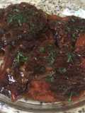 Chuletas de cerdo ahumadas a la cola (refresco)