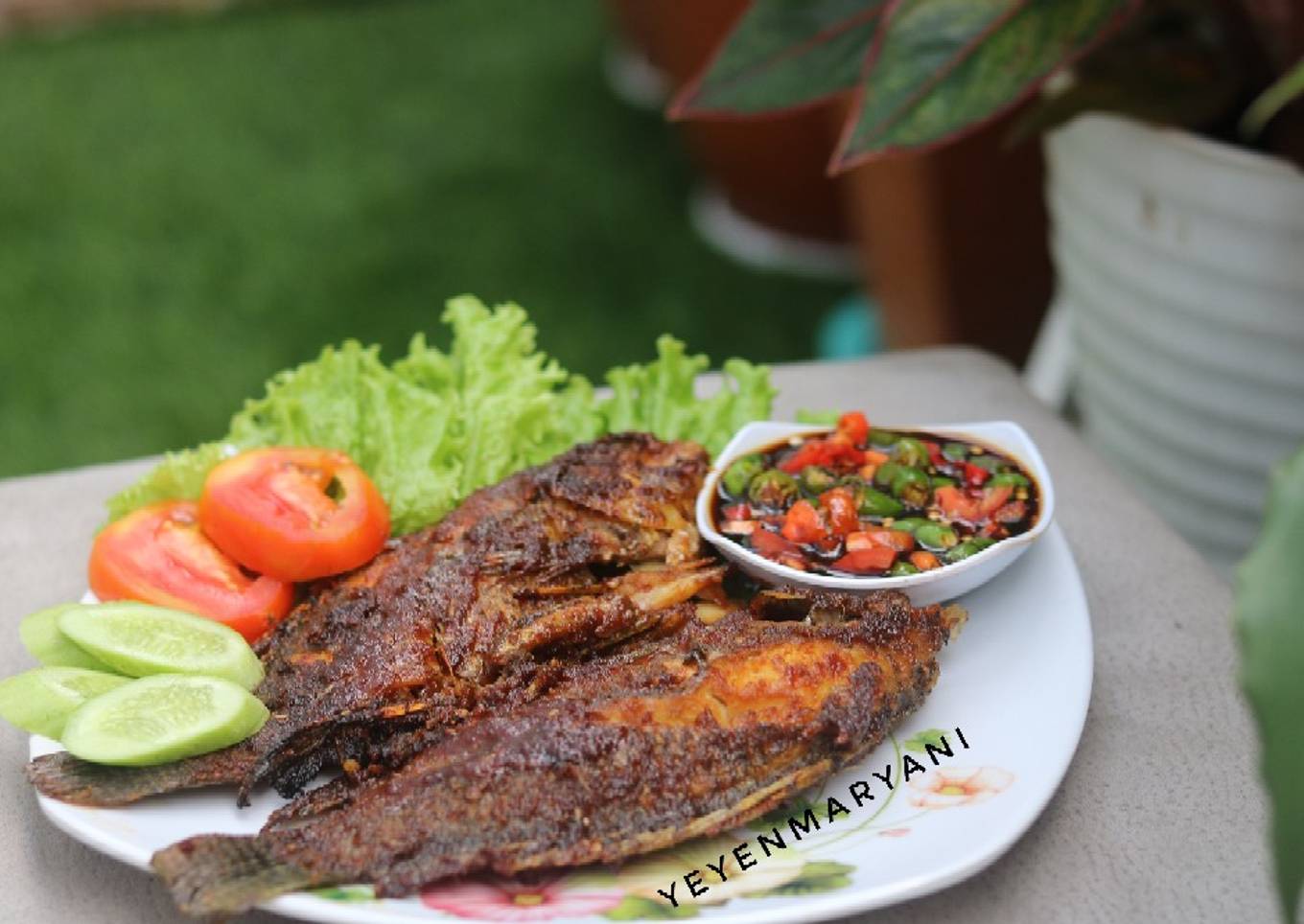 Ikan Nila Bakar Teflon