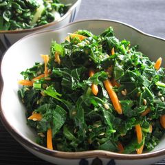 A picture of Kale & Carrot ‘Namul’.