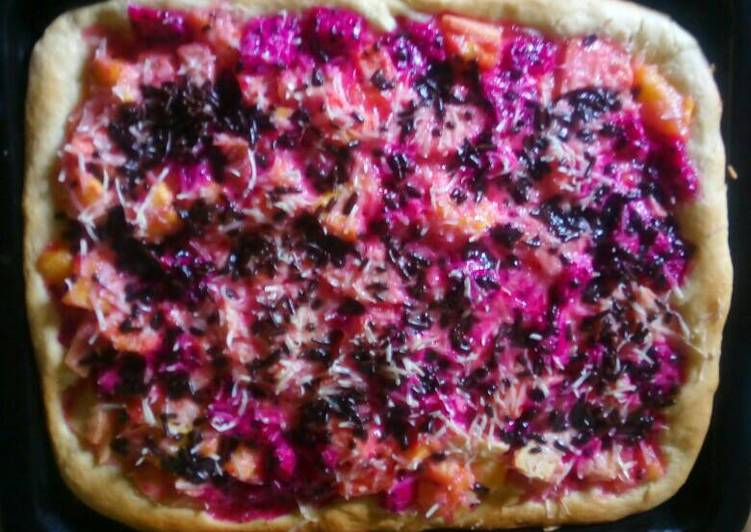Cara mudah memasak Pizza buah Anti Gagal