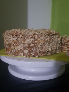 Una foto de Mi torta Amon o de milhojas