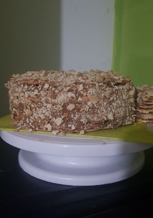 Una foto de Mi torta Amon o de milhojas