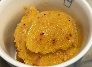 Foto di Sorbetto mango e pesca veloce