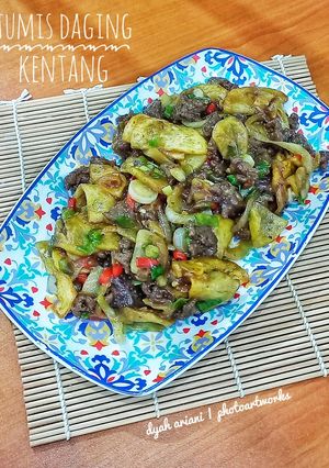 Foto resep 47. Tumis Daging Kentang ala Chinese Food