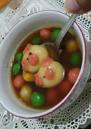 Foto resep Tang Yuan 🐷