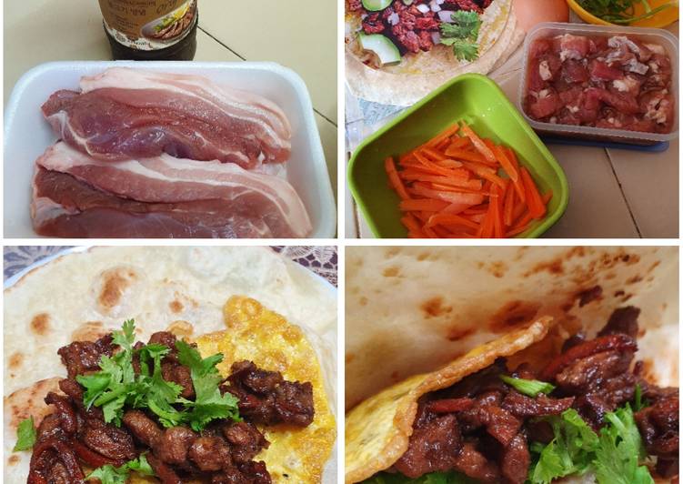 Steps to Prepare Perfect Pork Wrap