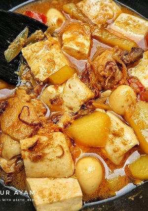 Foto resep Semur Ayam Tahu