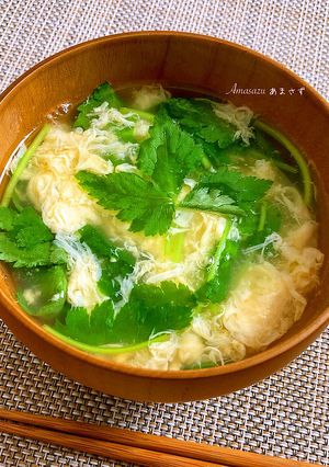 Foto di Zuppa con uovo sbattuto "kakitama jiru" 🥢🇯🇵