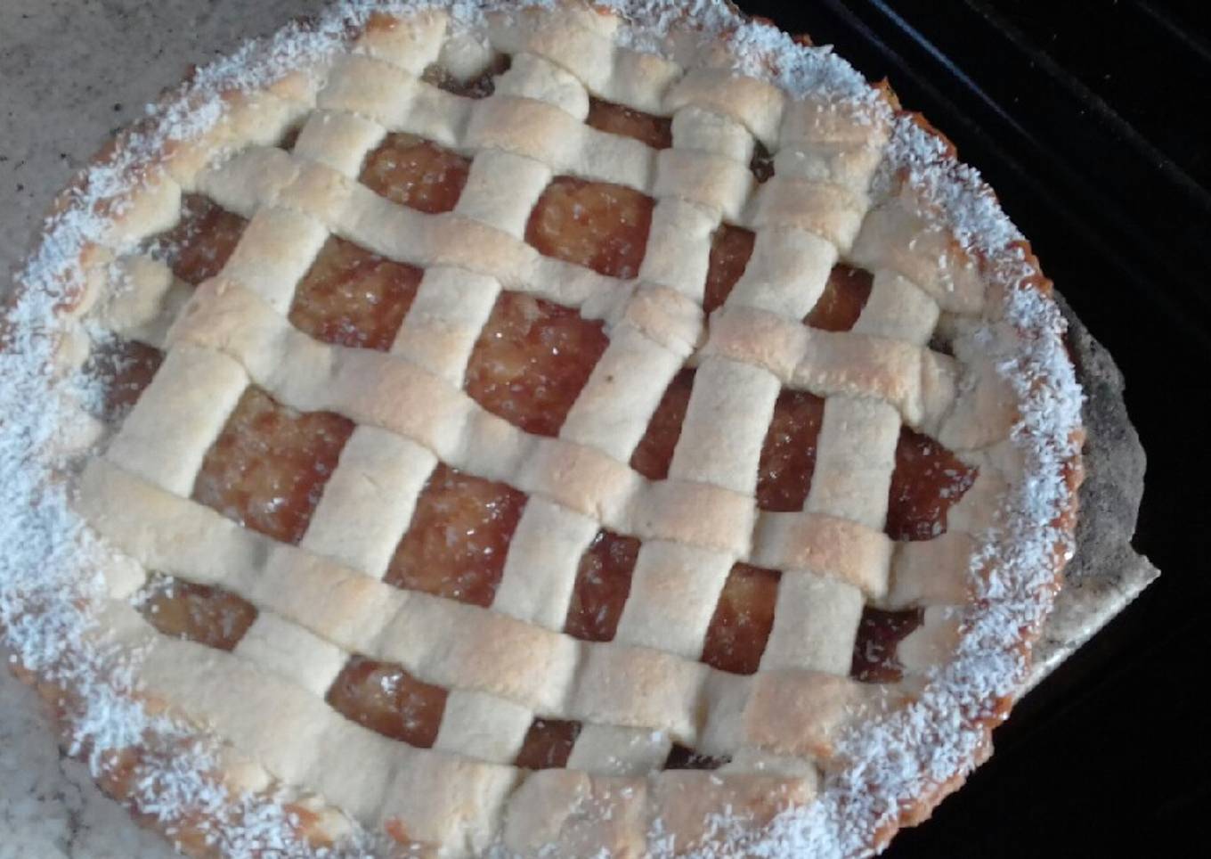 Pasta frola de batata