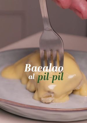 Una foto de Bacalao al pil pil