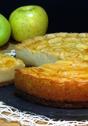 Una foto de Tarta de manzana muy fácil