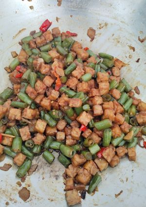 Foto resep Tumis buncis dan tempe