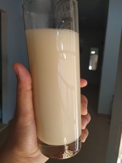 Foto resep 4. Susu kedelai (soymilk) anti langu