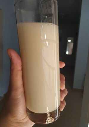 Foto resep 4. Susu kedelai (soymilk) anti langu