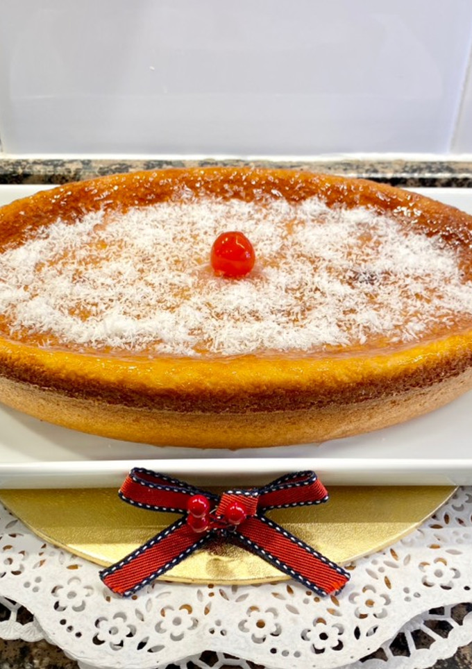 Una foto de Pastel de coco “Día de la madre”
