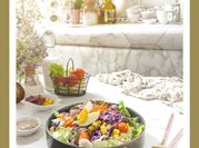Gambar caesar salad sayur
