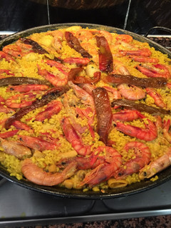 Una foto de Arroz de marisco