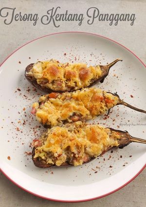 Foto resep Terong Kentang Panggang