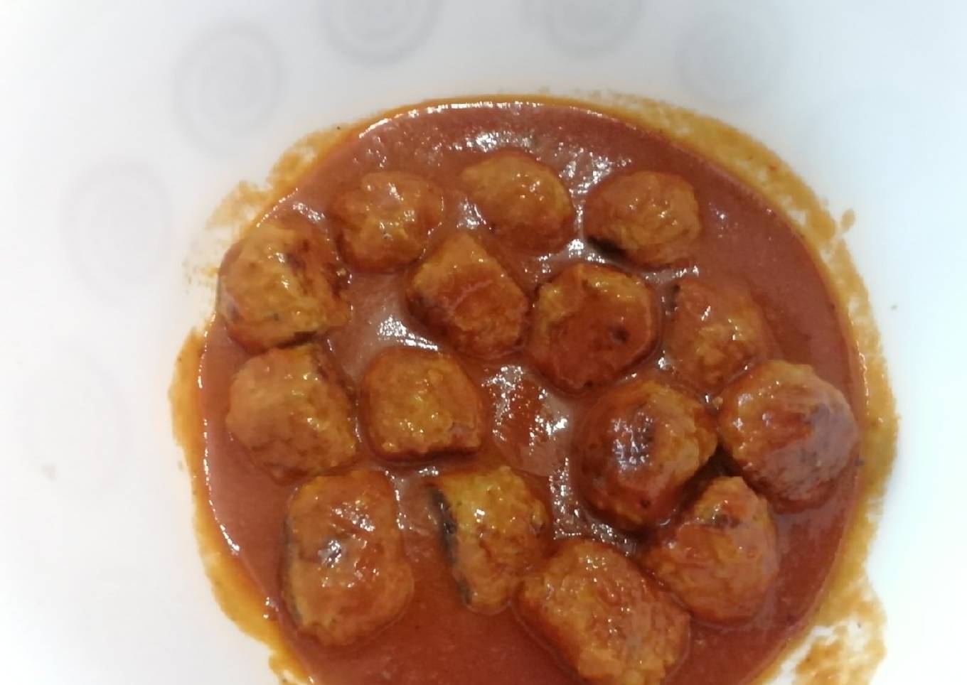 Albóndigas en salsa